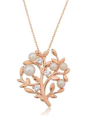 Erseyy 925 Ayar Gümüş Hayat Ağacı Kolye