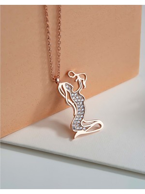 By More Ana Kucağı Gümüş Kolye