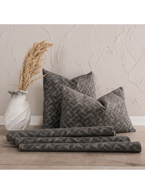 Kissen ''pera'' Desenli Şönil Dokuma Kırlent Kılıfı