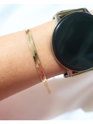 Mg Storyy Zarif Seçkiler -Italyan Zinciri Ezme Bileklik Çelik Xuping Güvencesiyle