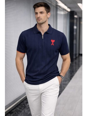 Ami Erkek Yakalı T-Shirt