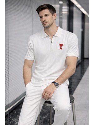 Ami Erkek Yakalı T-Shirt