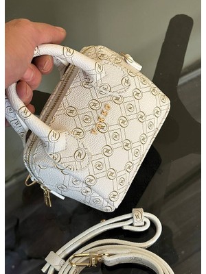 Kadın Mini Zincir Askı Detaylı Mini Speedy Çanta