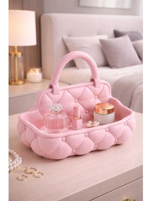 Mir Store – Kapitone Görünümlü Kulplu Takı & Kozmetik | Premium Hediyelik Organizer