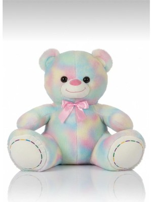 Fenomen Toys Ayıcık Gökkuşağı Kurdeleli 60 cm - Renkli & Yumuşacık