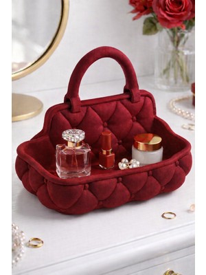 Mir Store – Kapitone Görünümlü Kulplu Takı & Kozmetik | Premium Hediyelik Organizer