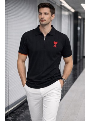 Ami Erkek Yakalı T-Shirt