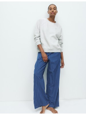 Marks & Spencer Supersoft Kareli Pijama Takımı