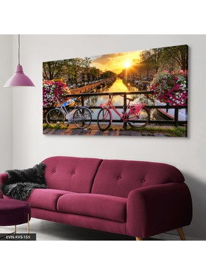 Evine Moda Utrecht Manzara Tek Parça Kanvas Canvas Tablo Tablo