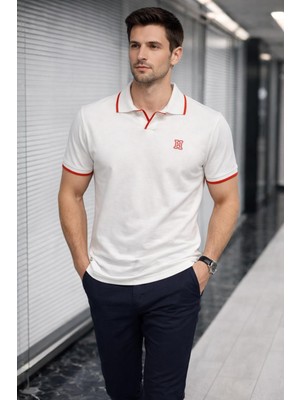 Hermes Erkek Yakalı T-Shirt