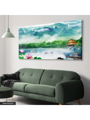 Evine Moda Doğanın Güzellikleri Tek Parça Kanvas Canvas Tablo