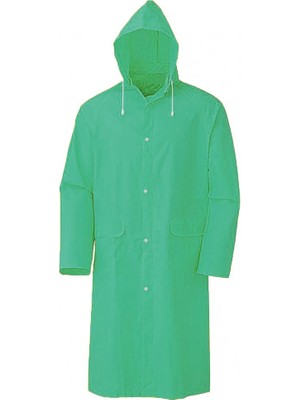 SHC4200 Kapşonlu Cepli Lüx Yağmurluk Haki Yeşil - Standart Beden 2xl