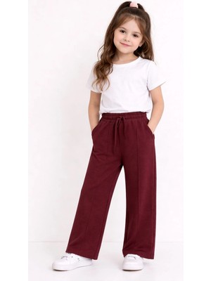 Myhanne Kız Çocuk Dökümlü Modal Pantolon 20608