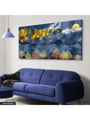 Evine Moda Çiçekler Tek Parça Kanvas Canvas Tablo