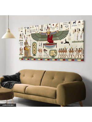 Evine Moda Kleopatra Tek Parça Kanvas Canvas Tablo Tablo
