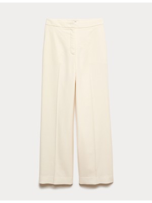 Marks & Spencer %100 Yün Geniş Paça Pantolon