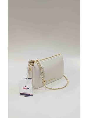 Just Polo Premium Byn Zincir Askili Çanta