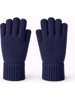 Gigi Giyim Sade Renk Unisex Çocuk Eldiven