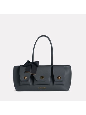 Black Ribbon Gina Tote Bag - Kadın El ve Omuz Çantası