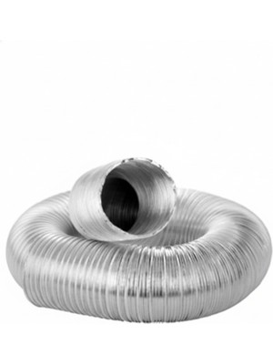 Primeaks Uzayan Aspiratör Borusu 2 Metre – Esnek Körüklü Davlumbaz Bacası