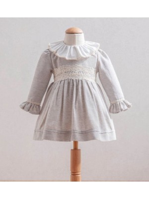 Tongs Baby Elbise 3878 Gri