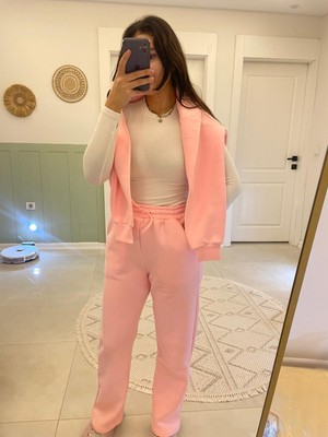 Nihanello Butik Içi Polarlı Eşofman Takımı