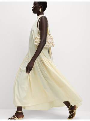 Marks & Spencer Keten Karışımlı Elbise