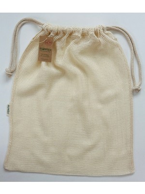 Ecowoco %100 Pamuk File Peluş Oyuncak 40x50 cm Düz Desenli 1 Adet