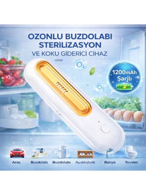 Polham Ozonlu Sterilizasyon ve Koku Giderici– Buzdolabı, Araç, Ayakkabılık ve Banyo Için Kötü Koku Giderici