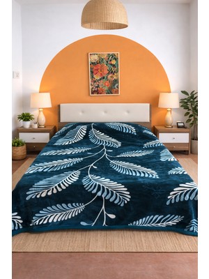 Bella Home Aslan 220X240 Çift Katlı Embos Battaniye - 6 kg
