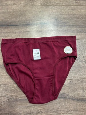 Biricik İç Giyim Gün Boyu Nefes Alan Konfor Xl Beden Renkli Pamuklu Fitilli Yüksek Bel Külot, Kadın Külot, Kadın Iç Giyim 1 Adet