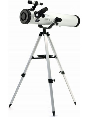 Pazarcan 76 x 700 Profesyonel Aynalı Uzay Teleskopu Beyaz