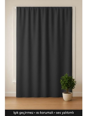Işık Geçirmez Karartma Perde Blackout Işık Geçirmez Kırışmaz Yıkanabilir Karartma Perde