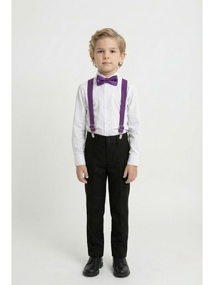 Mnk Baby & Kids Beyaz Gömlekli Erkek Çocuk Takım M00787