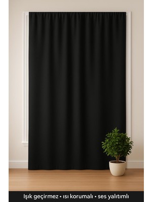 Işık Geçirmez Karartma Perde Blackout Işık Geçirmez Kırışmaz Yıkanabilir Karartma Perde