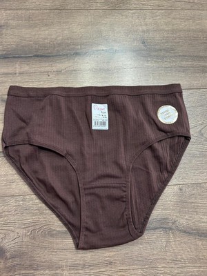 Biricik İç Giyim Gün Boyu Nefes Alan Konfor Xl Beden Renkli Pamuklu Fitilli Yüksek Bel Külot, Kadın Külot, Kadın Iç Giyim 1 Adet