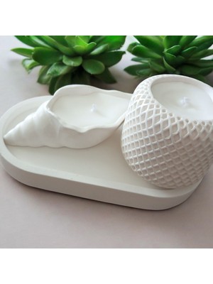 Celestia El Yapımı Dekorarif Mum Seti