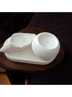 Celestia El Yapımı Dekorarif Mum Seti