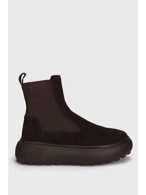 Lufian Kadın Monıca Deri Bot 122230048 Kahverengi