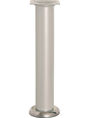 Hafele Dia 32 Mobilya Ayağı Açık Gri Metal 15 cm (4 Adet)