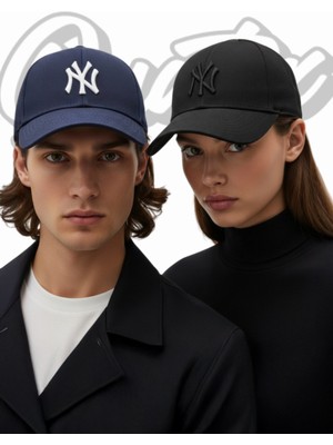 Quatex Ny New York 2'li Set Şapka Unisex