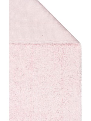Akbel Halı Cotton Boon CBN Plain Pembe - Yıkanabilir Kaymaz Naturel Pamuk Bebek Halısı