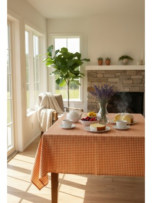 170X170 cm Pötikare Kareli Sofra Bezi | Masa Örtüsü, Piknik Örtüsü, Çok Amaçlı Şık ve Dayanıklı Örtü