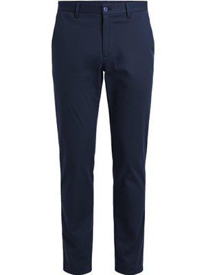 Uki Lacivert Comfort Fit Chino Pantolon