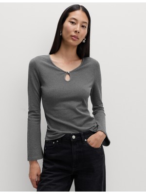 Marks & Spencer Detaylı Flare Kollu Bluz