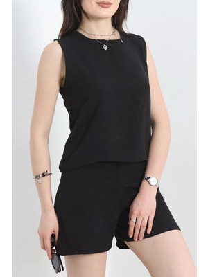End Black Store Şortlu Ayrobin Takım Siyah