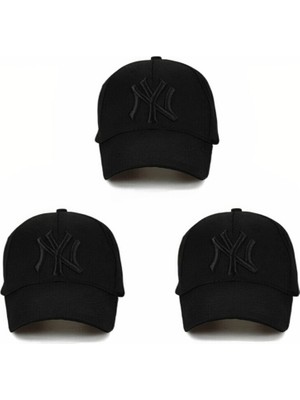 Quatex Ss3 Ny New York 3'lü Unisex Set Şapka Ny Set