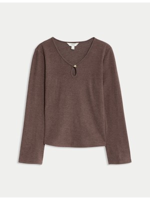 Marks & Spencer Detaylı Flare Kollu Bluz