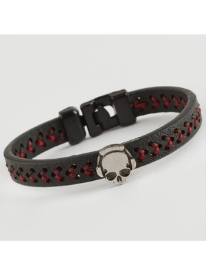 SHC4200 Kuru Kafa Kaliteli Suni Deri Bileklik