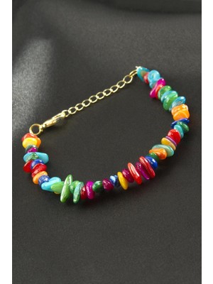 SHC4200 Karışık Kırık Doğaltaş Bileklik